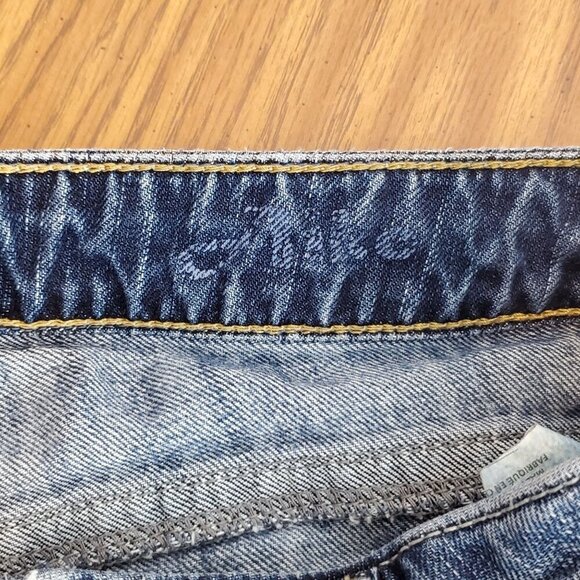 Silver Jeans Co. Aiko Womens W28 L31 Mid-Rise Bootcut Distressed Denim Jeans - Picture 5 of 11